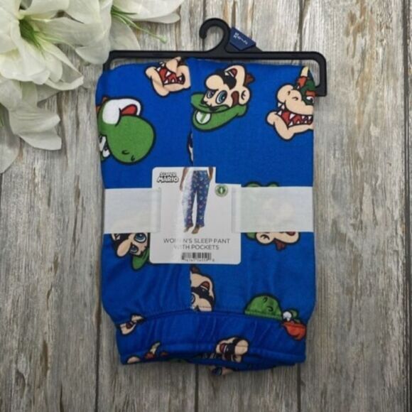 Mario & Friends Print Soft Comfy Lounge Pajama Sleep Pants 2-Pack Size XS - Picture 14 of 14